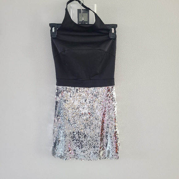 Nasty Gal backless mini dress . - Picture 2 of 8